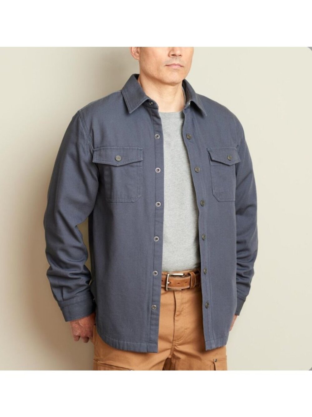 Duluth Trading Company Men's Fire Hose Fleece-Lined Shirt Jacket Size XL/Tall